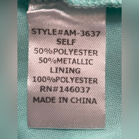 VICI CRISHELLE TWISTED FRONT METALLIC
PLISSE - MINT DRESS - Picture 11 of 11